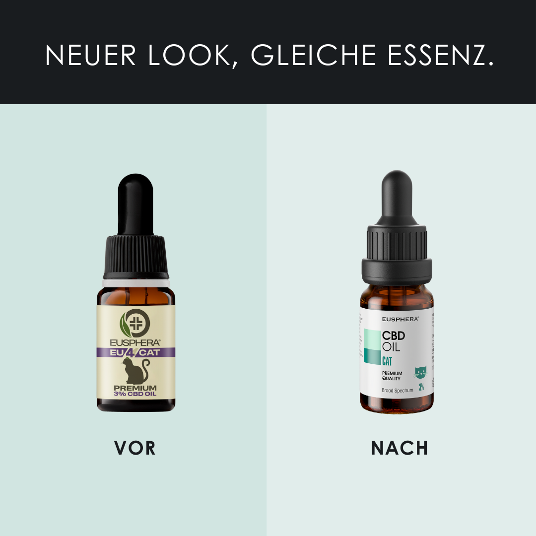 EU4CAT - Natürliches Beruhigungsöl für Katzen, reich an Vitaminen - 10 ml
