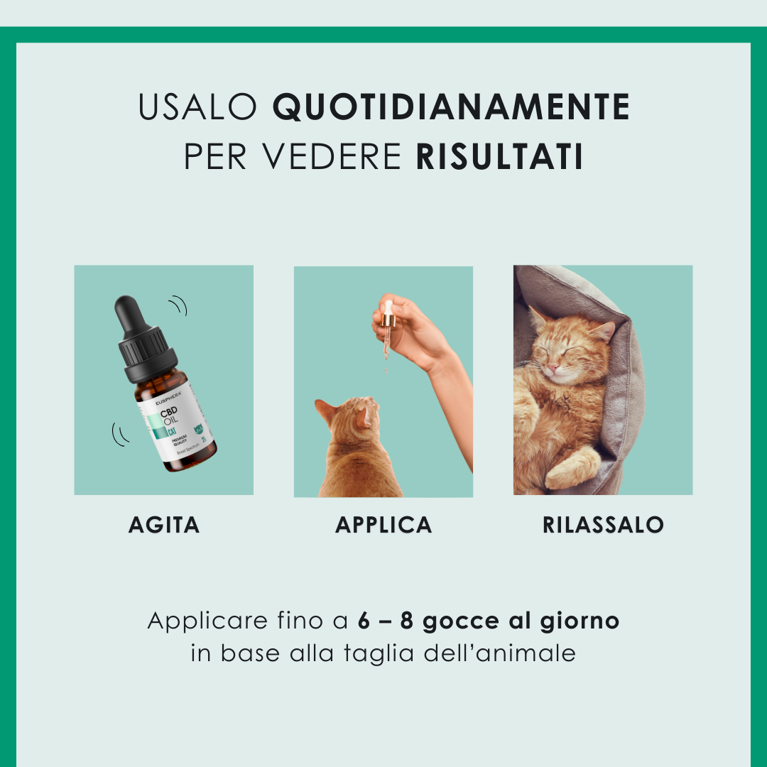 EU4CAT - Olio calmante naturale per gatti