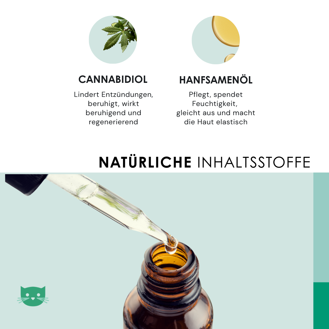 EU4CAT - Natürliches Beruhigungsöl für Katzen, reich an Vitaminen - 10 ml