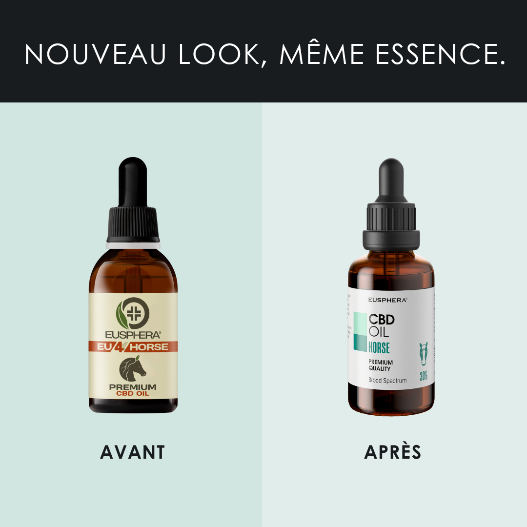EU4HORSE - Huile Nourrissante pour Chevaux Riche en Vitamines pour le Bien-être et la Vitalité - 50 ml