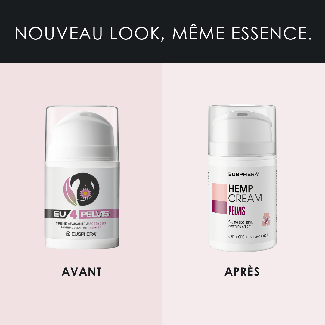 EU4PELVIS - Crème apaisante naturelle pour les démangeaisons intimes et la vulvodynie - 50 ml
