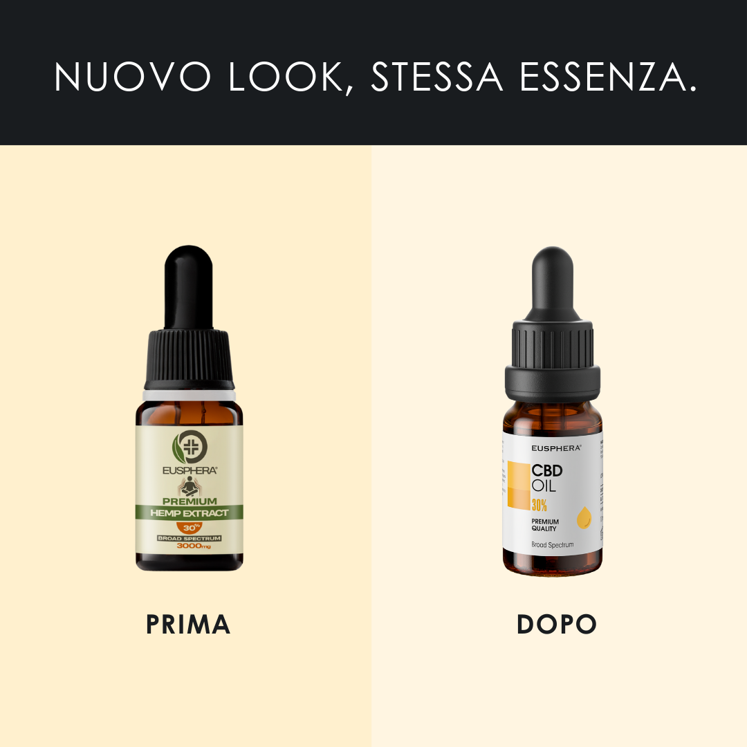 Hemp Extract 30% - Olio CBD Naturale