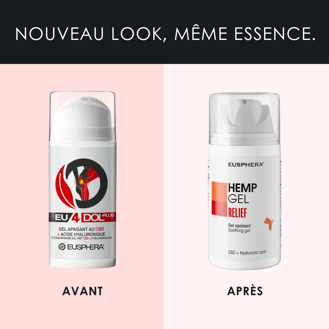 GEL EU4DOL PLUS - Gel apaisant à absorption rapide pour les os et les articulations - 75 ml