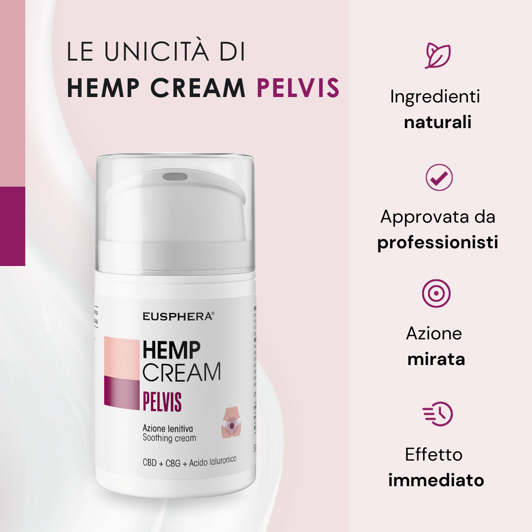 EU4PELVIS - Crema lenitiva naturale per prurito intimo e vulvodinia