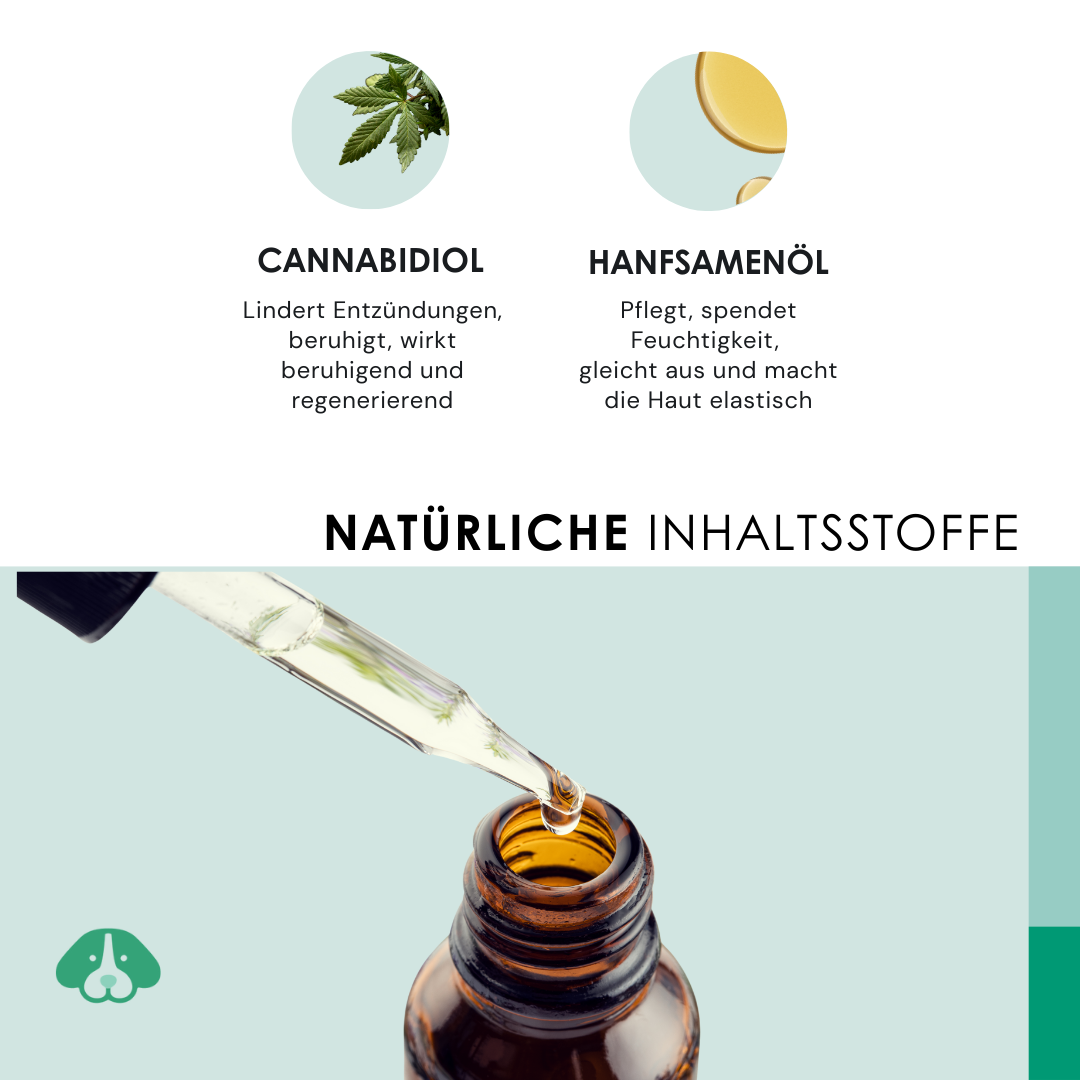 EU4DOG - Entspannungsöl für Hunde, reich an Vitaminen - 30 ml