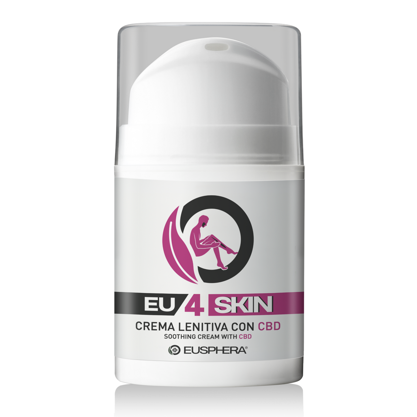 EU4SKIN - Crema Calmante Natural para Cara y Cuerpo para Eccema, Acné y Psoriasis - 50 ml