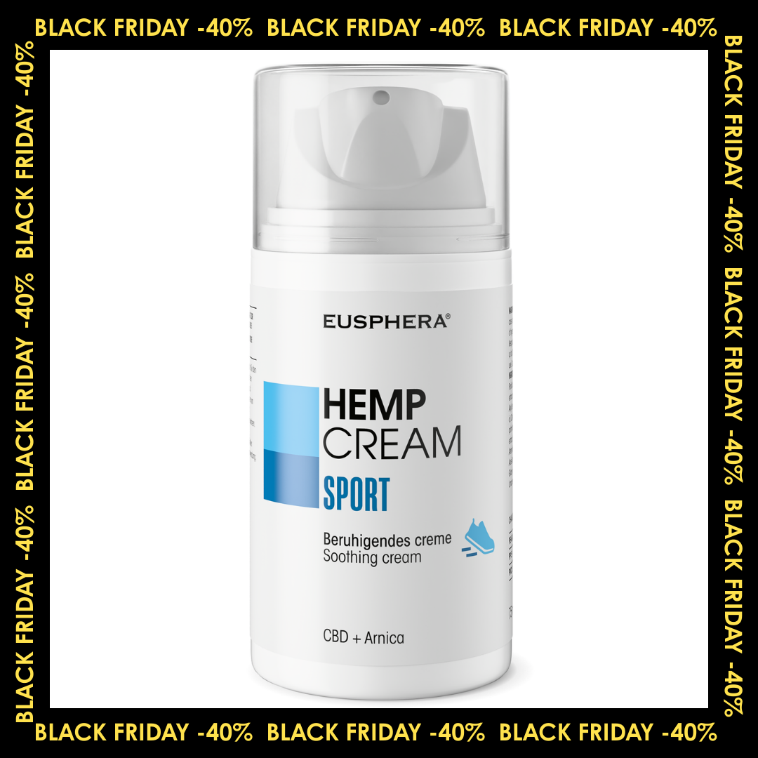 EU4SPORT - Creme für Athleten und Sportler mit CBD und Teufelskralle - 75 ml