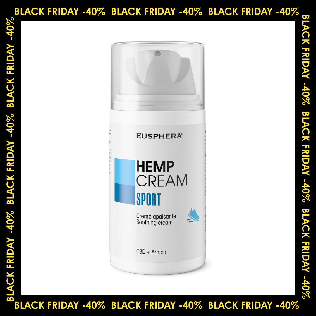 EU4SPORT - Crème pour athlètes et sportifs avec CBD et griffe du diable - 75 ml