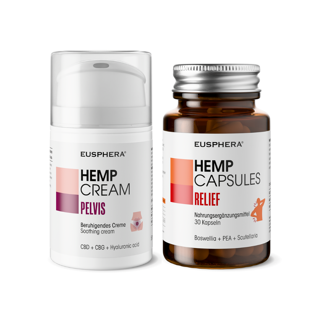 Kit für Beckenerkrankungen und Vaginitis - EU4Pelvis + EU4Dol Plus