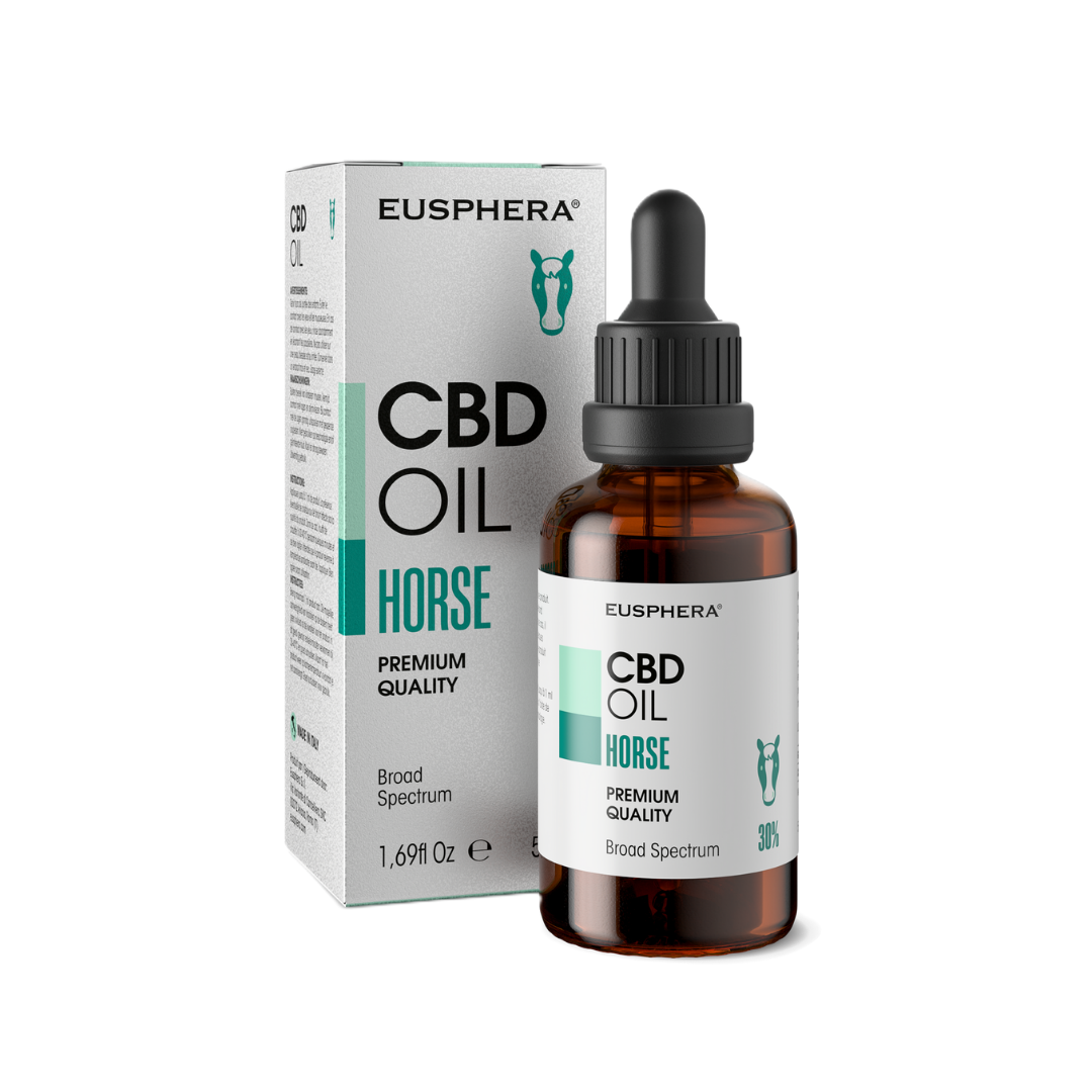 EU4HORSE - Nähröl für Pferde, reich an Vitaminen für Wohlbefinden und Vitalität - 50 ml