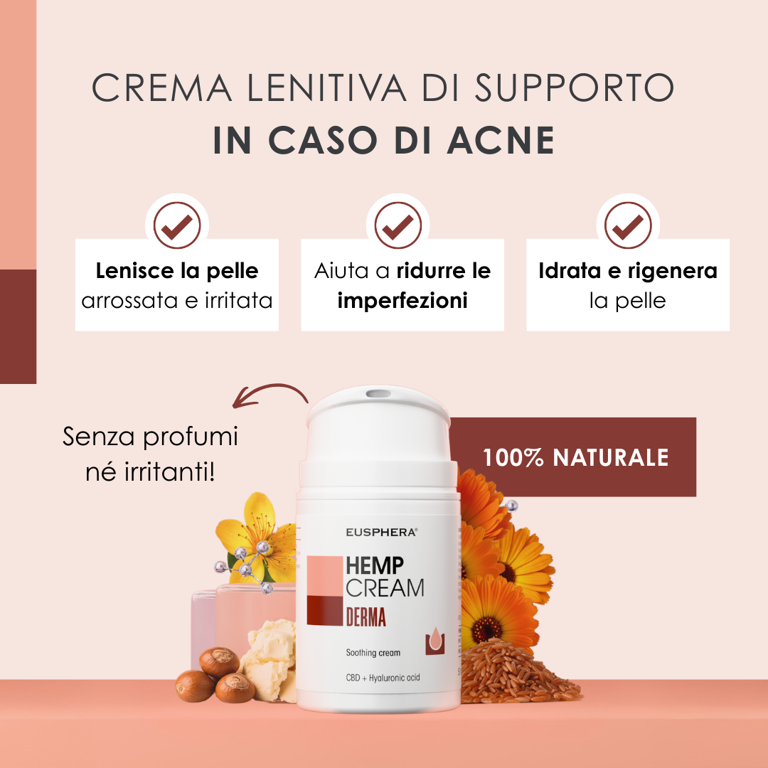 Crema naturale per acne - 2x50ml