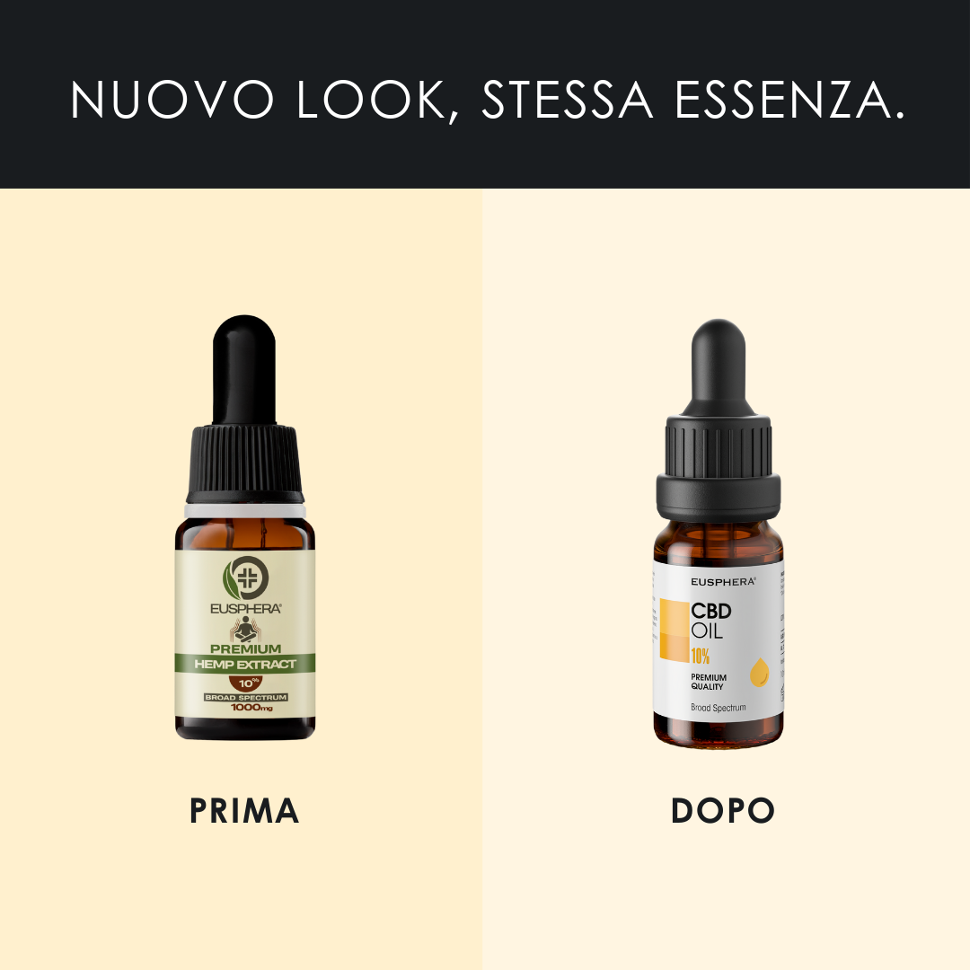Hemp Extract 10% - Olio CBD Naturale