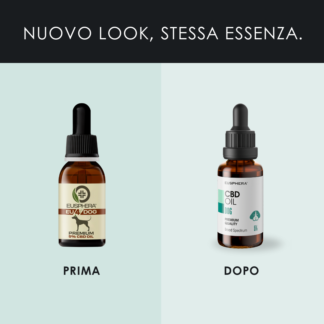 EU4DOG - Olio rilassante per cani ricco di vitamine
