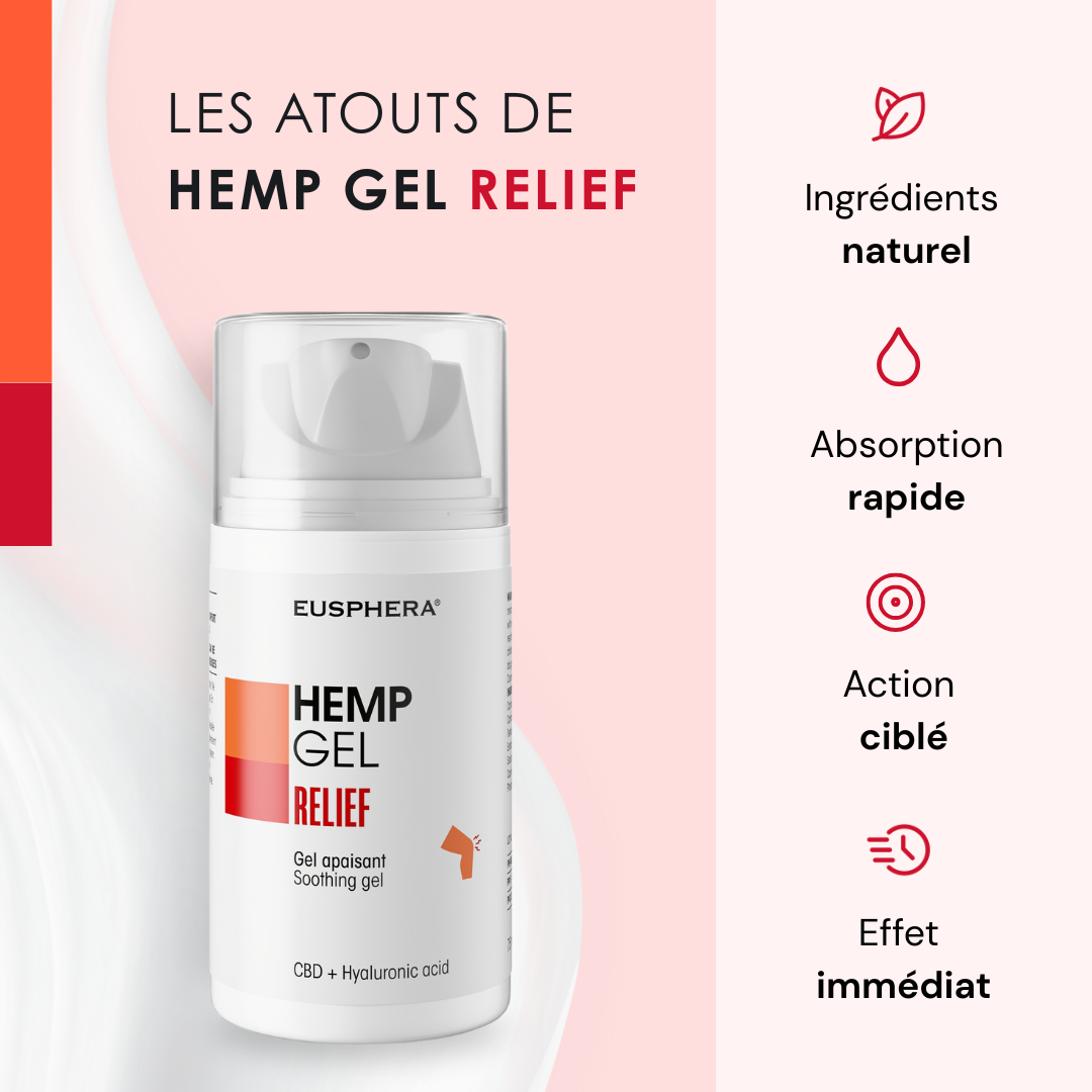 GEL EU4DOL PLUS - Gel apaisant à absorption rapide pour les os et les articulations - 75 ml