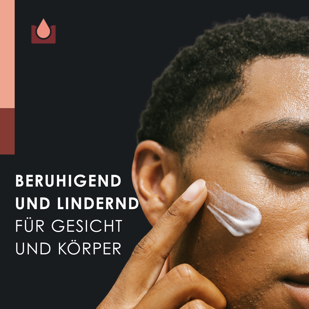 EU4DERMA - Natürliche Beruhigungscreme für Gesicht und Körper bei Ekzemen, Akne und Schuppenflechte - 50 ml
