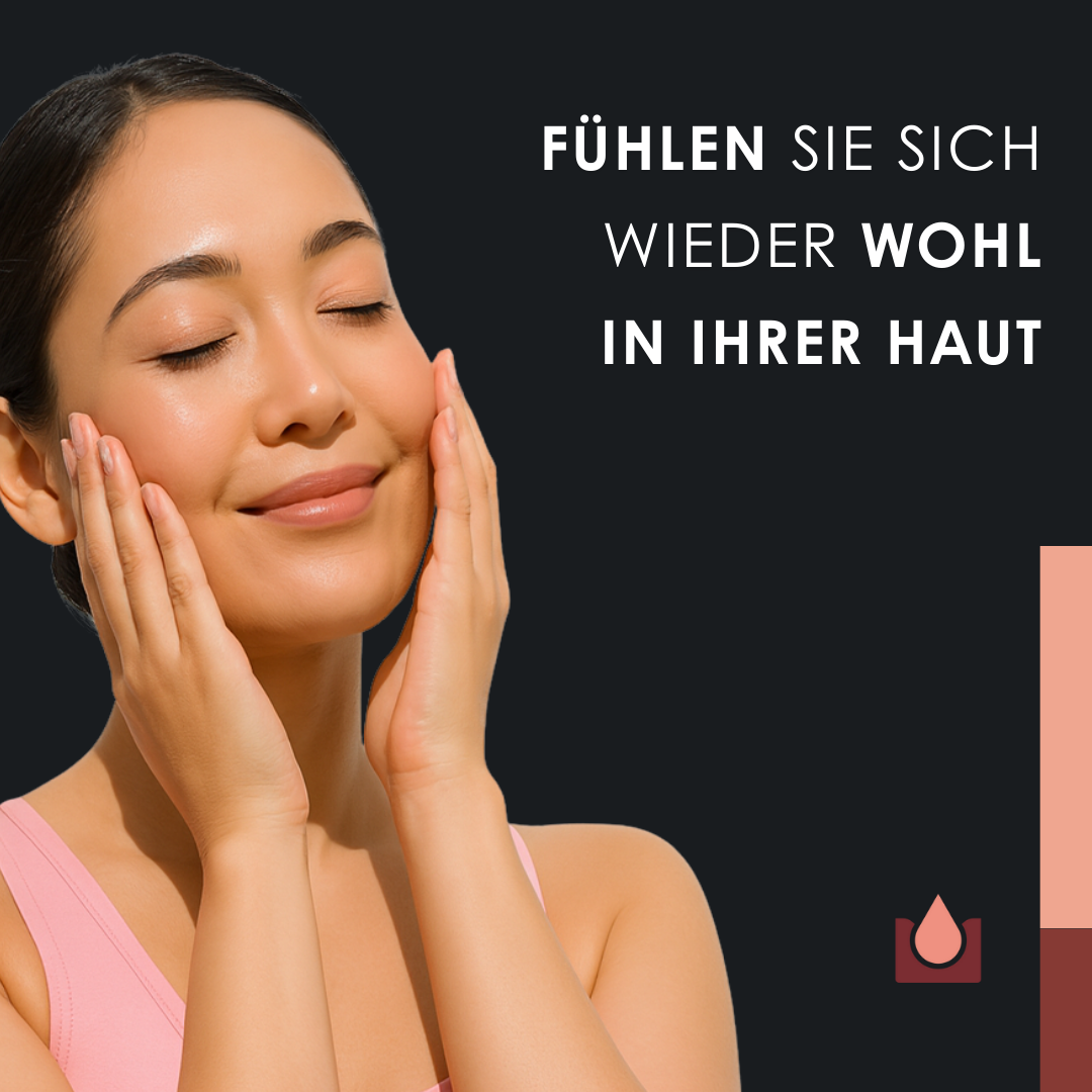 EU4DERMA - Natürliche Beruhigungscreme für Gesicht und Körper bei Ekzemen, Akne und Schuppenflechte - 50 ml