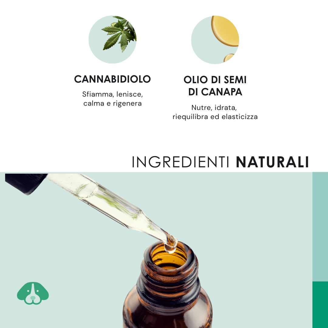 EU4DOG - Olio rilassante per cani ricco di vitamine