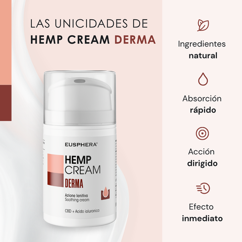 EU4SKIN - Crema Calmante Natural para Cara y Cuerpo para Eccema, Acné y Psoriasis - 50 ml — 