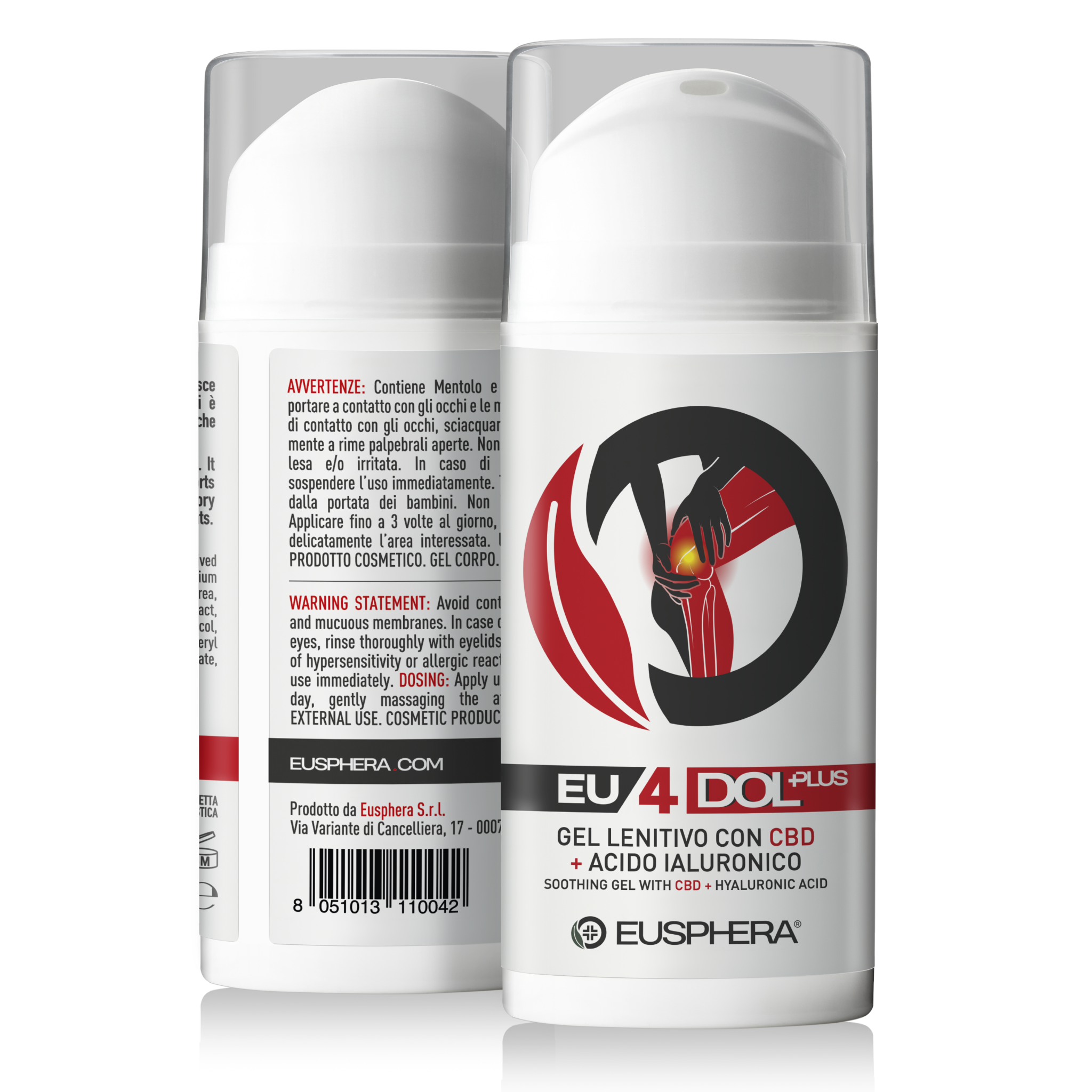 EU4DOL PLUS GEL - Gel Calmante de Absorción Rápida para Huesos y Articulaciones - 75 ml